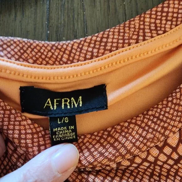 AFRM Brown Maxi Dress - Picture 8 of 11